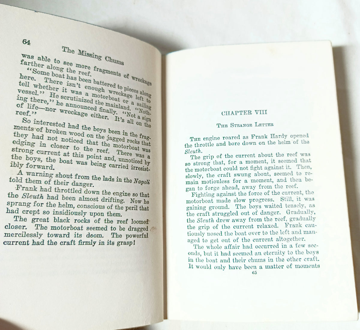 The Hardy Boys #4 The Missing Chums Franklin W Dixon 1959 - TulipStuff