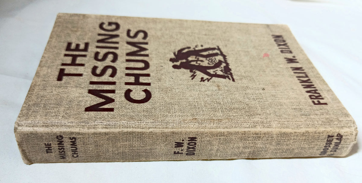 The Hardy Boys #4 The Missing Chums Franklin W Dixon 1959 - TulipStuff
