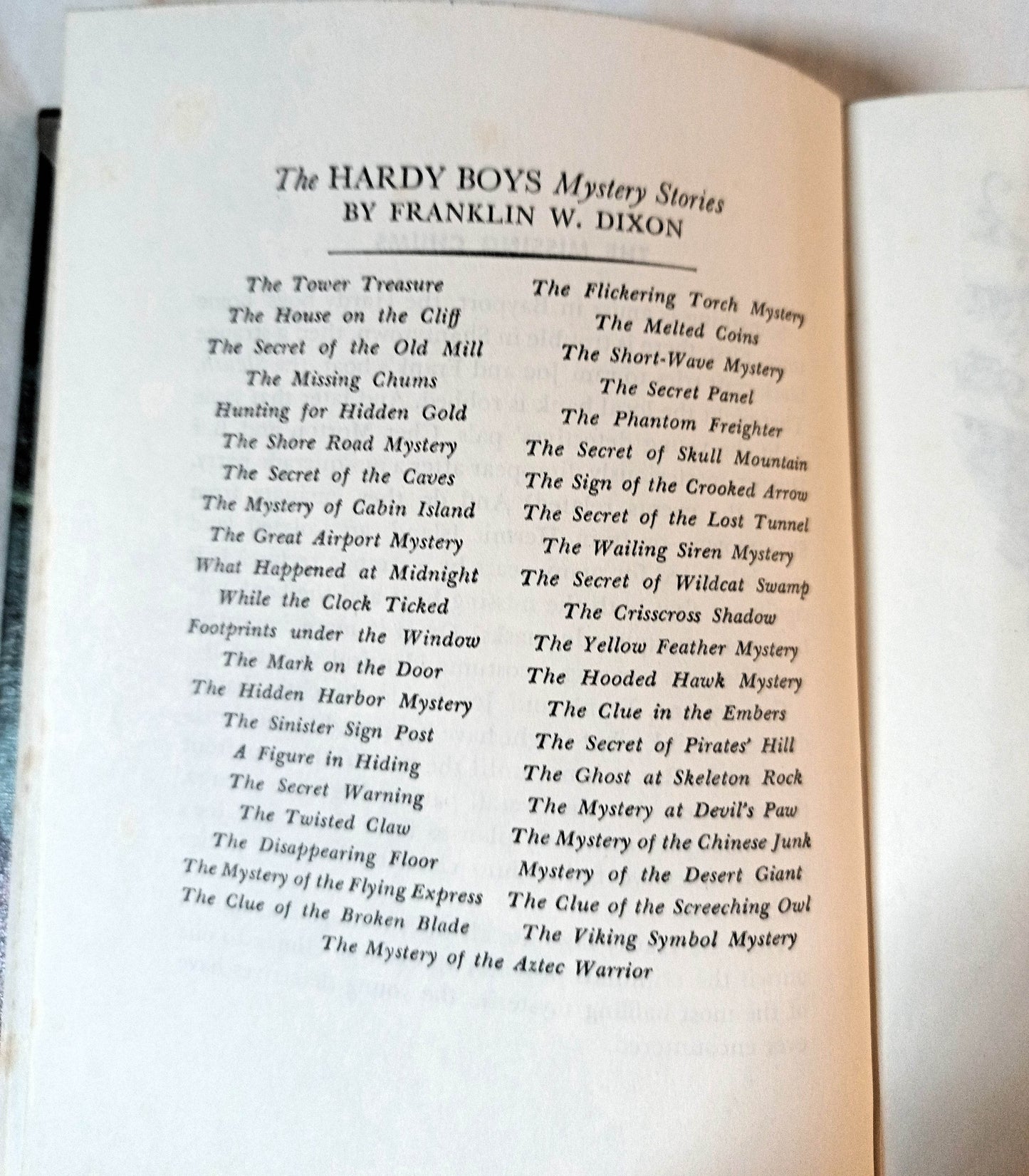 The Hardy Boys #4 The Missing Chums Franklin W Dixon 1972 - TulipStuff