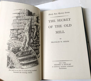 Hardy Boys Mystery Stories The Secret of the Old Mill Franklin W Dixon 1962 - TulipStuff