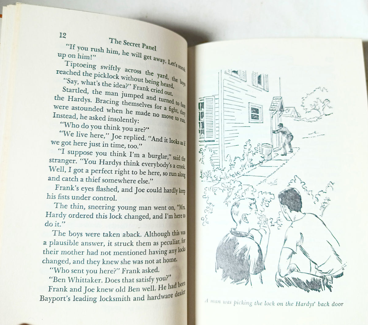 The Hardy Boys #25 The Secret Panel Franklin W Dixon 1974 - TulipStuff