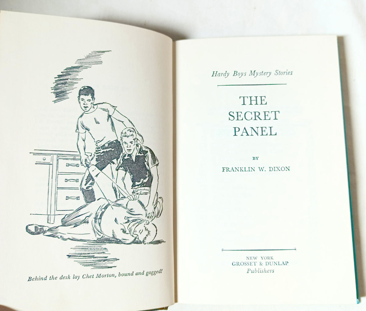 The Hardy Boys #25 The Secret Panel Franklin W Dixon 1974 - TulipStuff