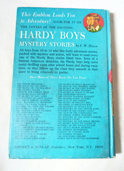 The Hardy Boys #45 The Mystery Of The Spiral Bridge Franklin W Dixon 1973 - TulipStuff