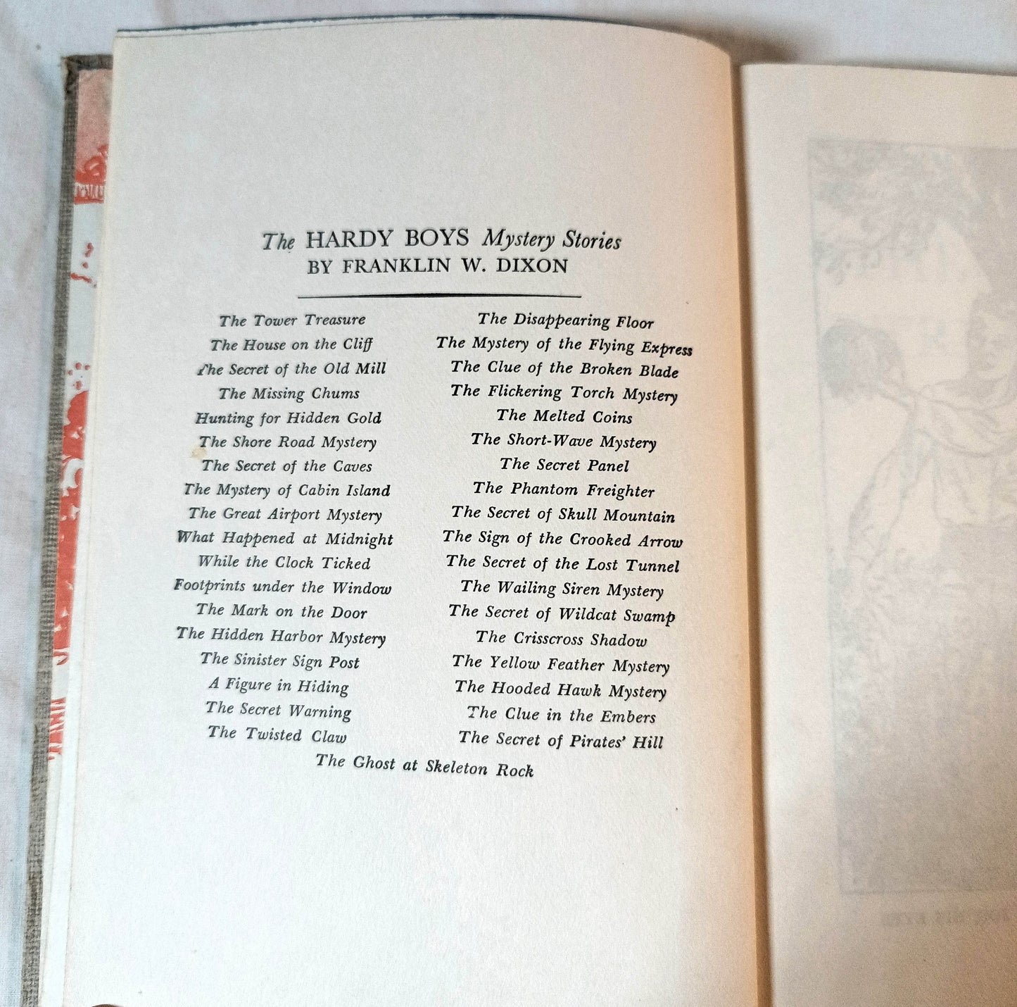 The Hardy Boys The Tower Treasure Franklin W Dixon 1952 - TulipStuff