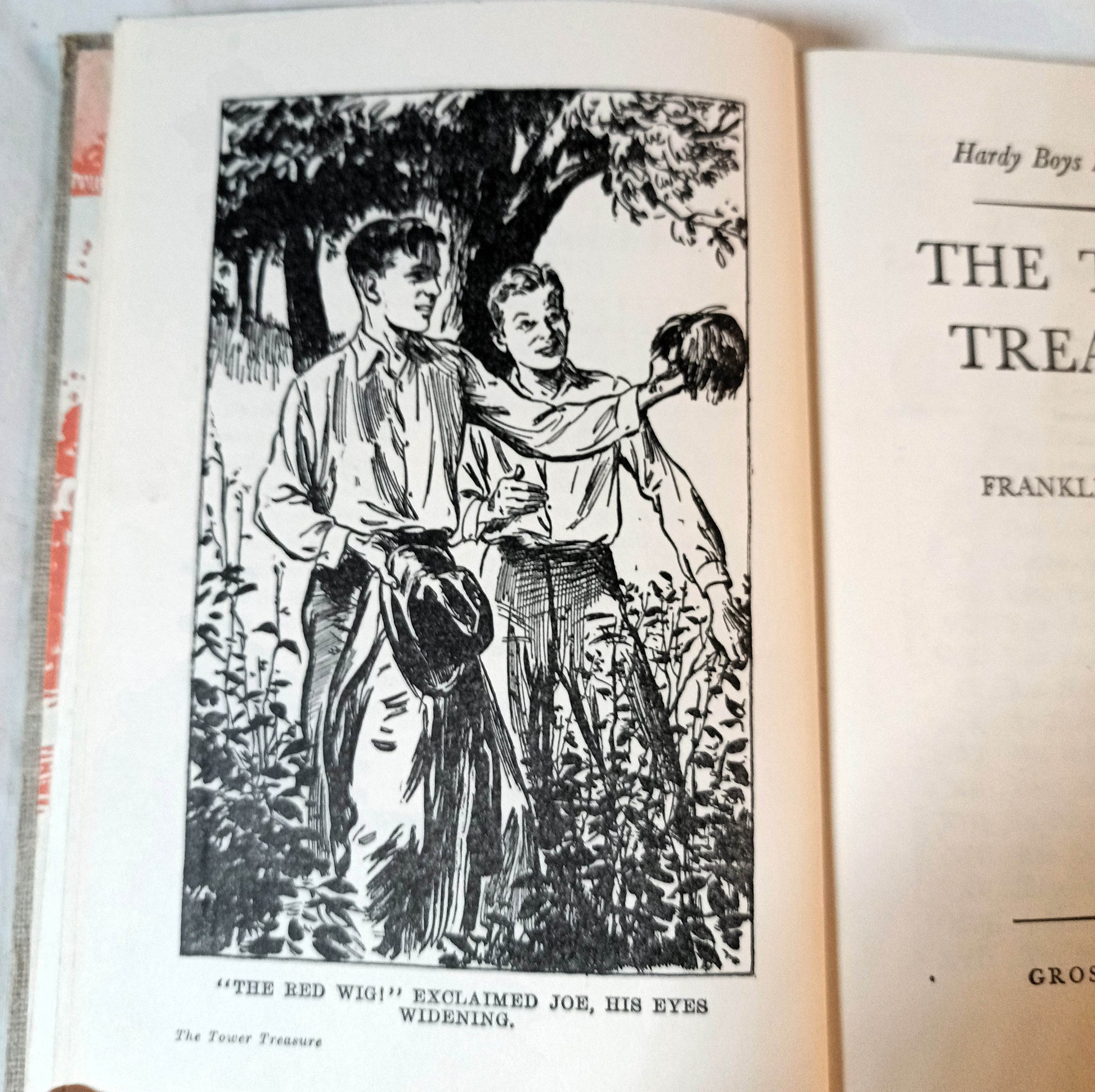 The Hardy Boys The Tower Treasure Franklin W Dixon 1952 - TulipStuff