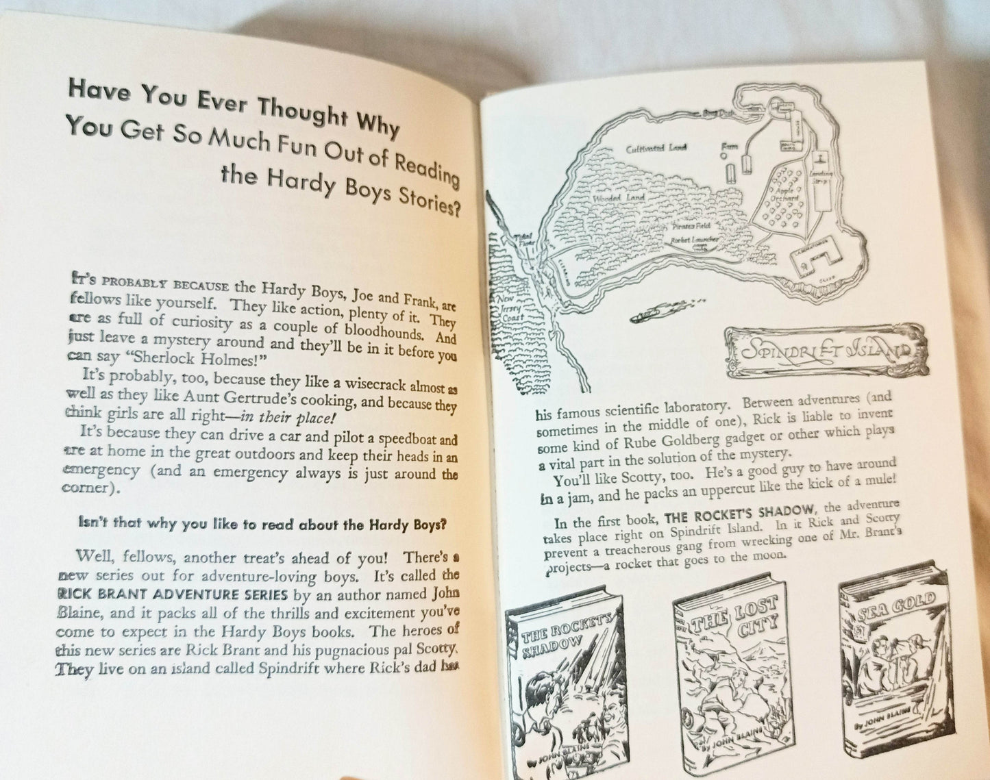 The Hardy Boys What Happened At Midnight Franklin W Dixon 1957 - TulipStuff