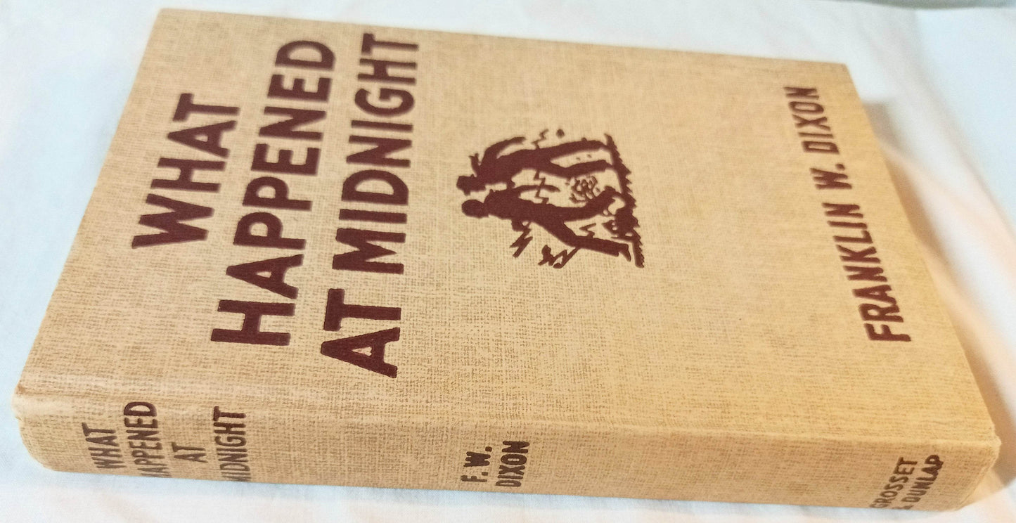 The Hardy Boys What Happened At Midnight Franklin W Dixon 1957 - TulipStuff