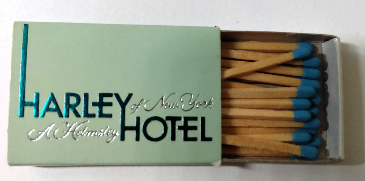 Harley Of New York A Helmsley Hotel E 42nd St Manhattan Matchbook 1980 ...