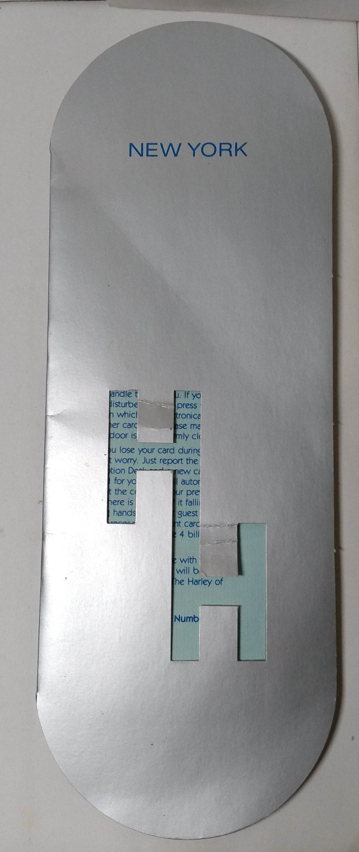 The Harley Of New York A Helmsley Hotel Guest Services Guide 1982 - TulipStuff