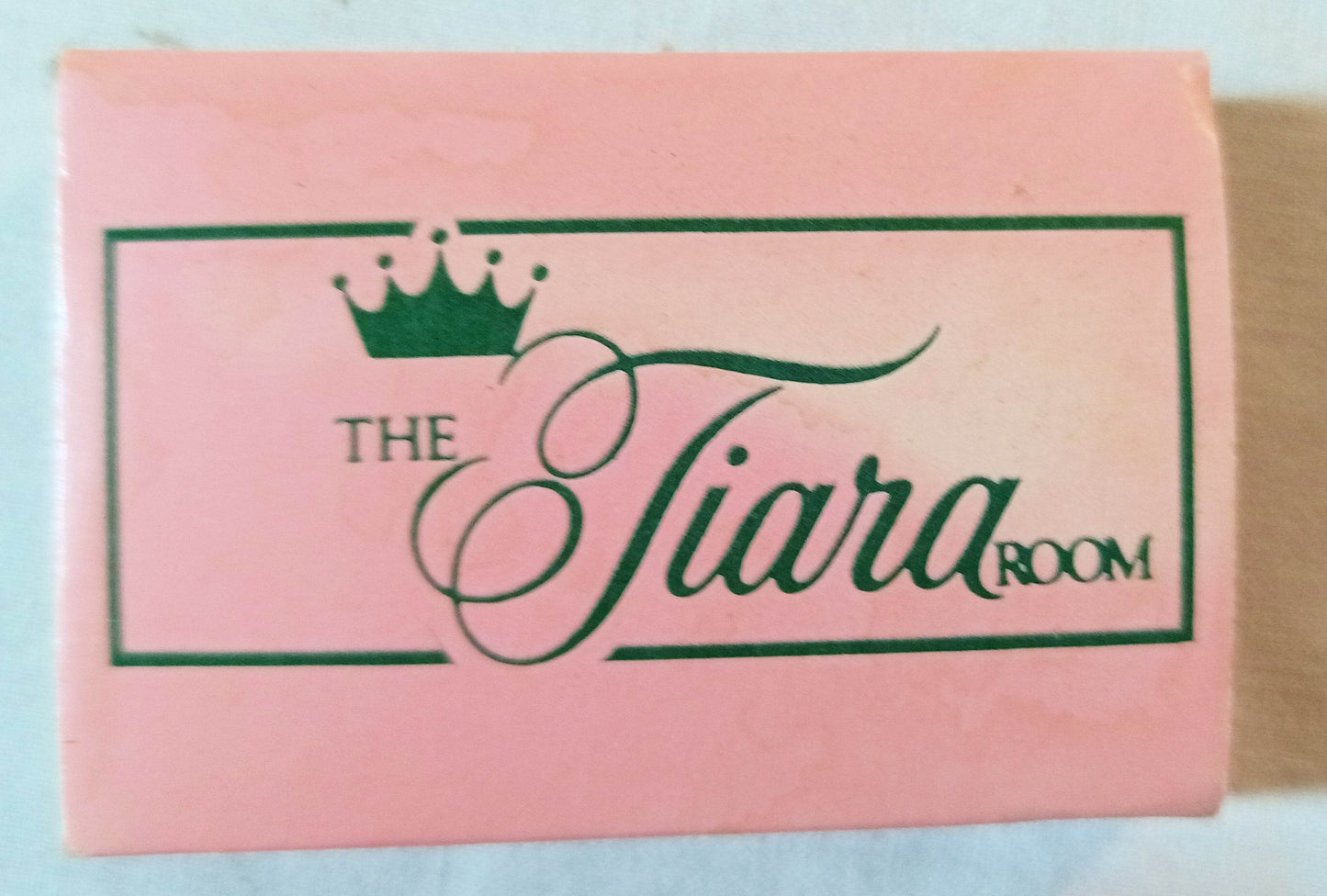 Harley's The Tiara Room Hamilton Princess Hotel Matchbox 1980's - TulipStuff