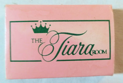 Harley's The Tiara Room Hamilton Princess Hotel Matchbox 1980's - TulipStuff