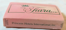 Load image into Gallery viewer, Harley&#39;s The Tiara Room Hamilton Princess Hotel Matchbox 1980&#39;s - TulipStuff
