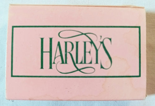 Harley's The Tiara Room Hamilton Princess Hotel Matchbox 1980's - TulipStuff