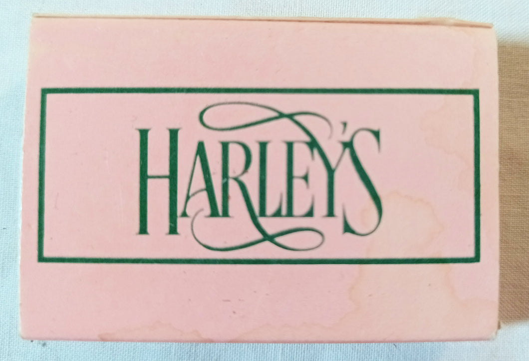 Harley's The Tiara Room Hamilton Princess Hotel Matchbox 1980's - TulipStuff