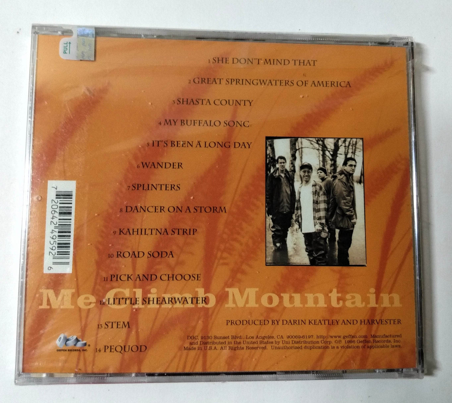 Harvester Me Climb Mountains Alternative Country Rock Album CD 1996 - TulipStuff