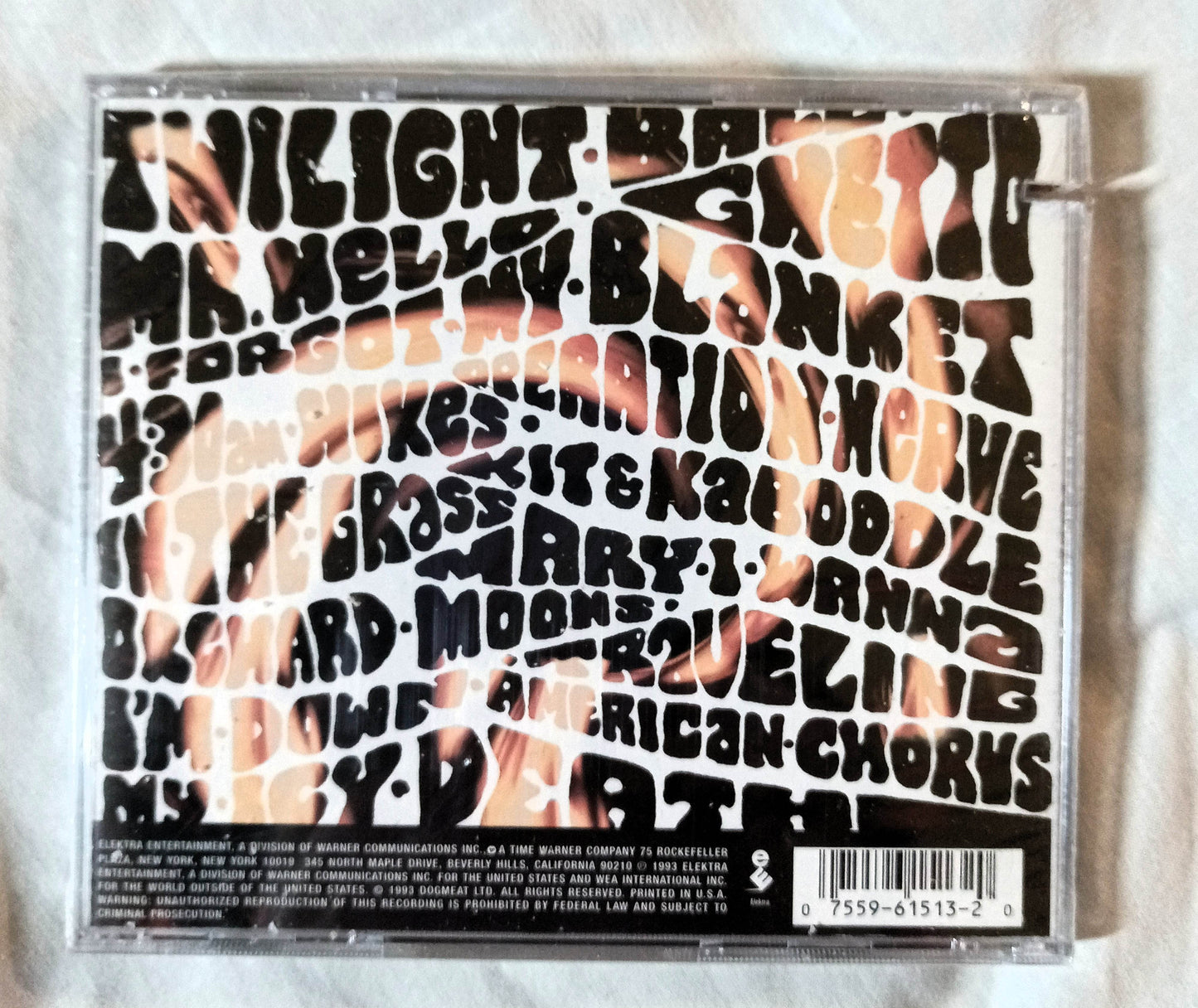 Hash S/T Alternative Funk Rock Album CD Elektra 1993 - TulipStuff