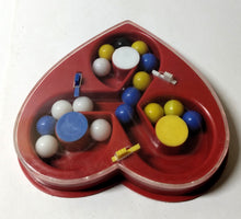 Load image into Gallery viewer, Heartache Marbles Puzzle Skill Game Kohner Brothers Hong Kong 1971 - TulipStuff
