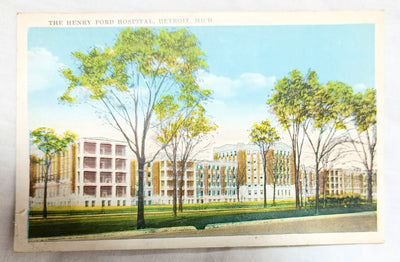 The Henry Ford Hospital Detroit Michigan 1930's - TulipStuff