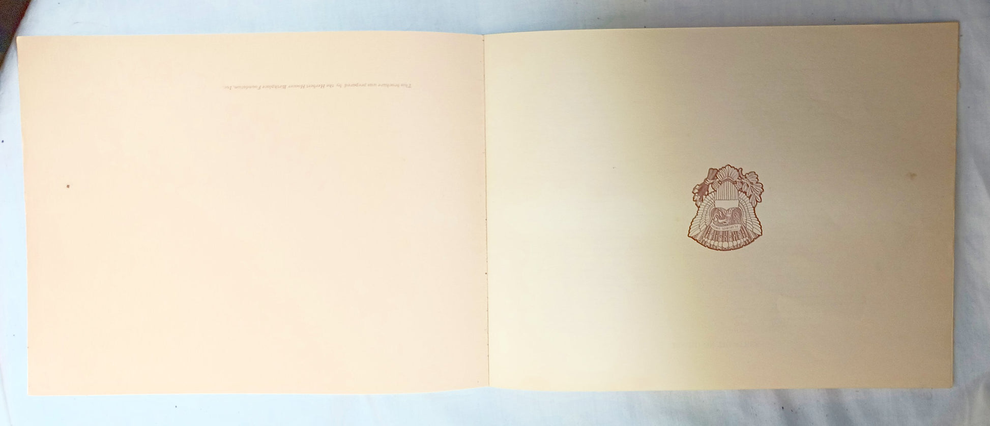 Herbert Hoover Presidential Library Dedication Ceremony Program 1962 - TulipStuff