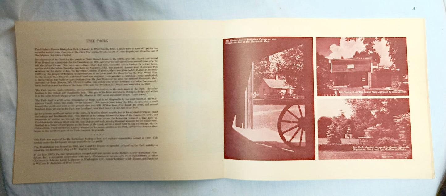Herbert Hoover Presidential Library Dedication Ceremony Program 1962 - TulipStuff