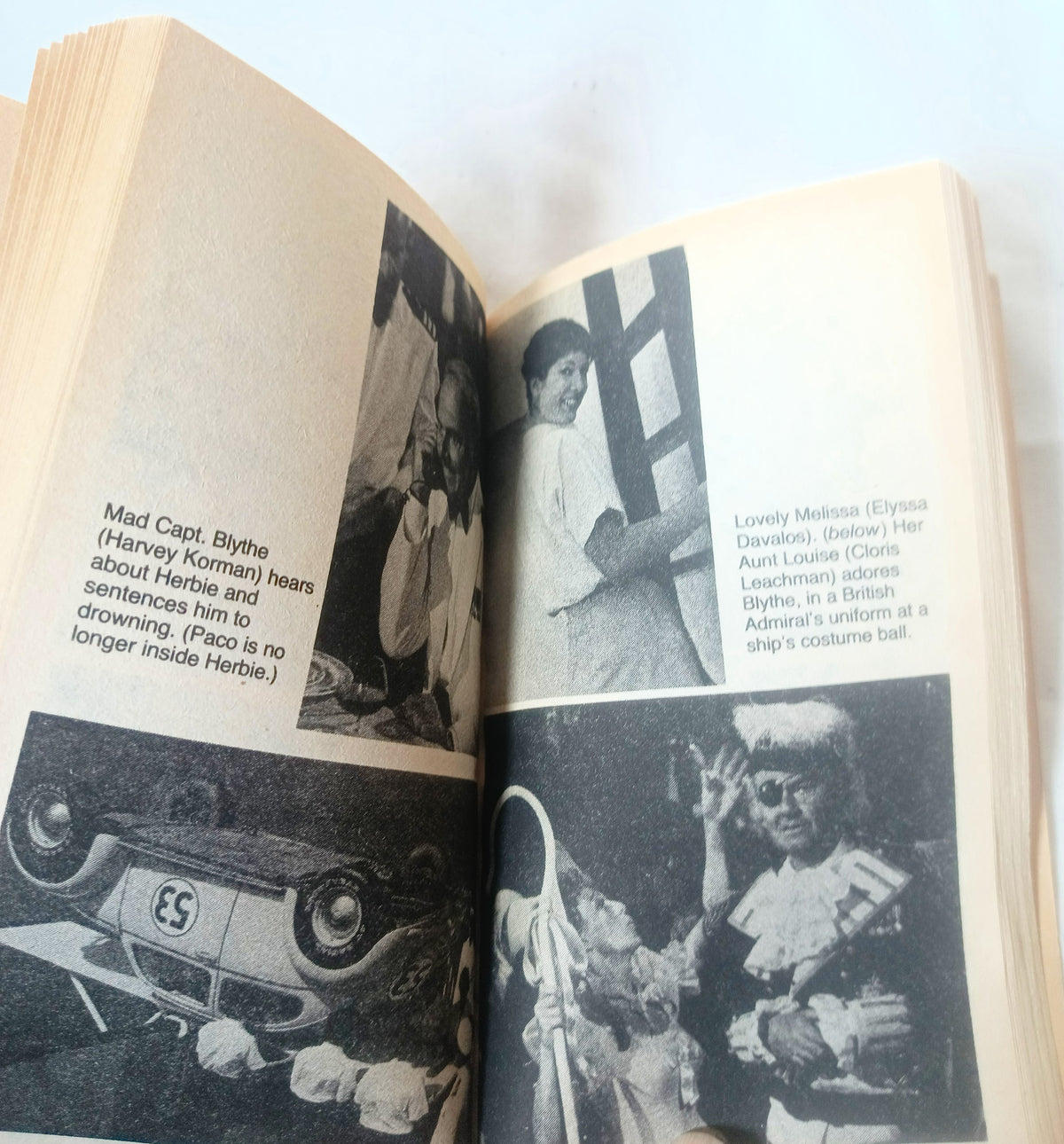 Herbie Goes Bananas Walt Disney Productions Paperback Joe Claro 1980 - TulipStuff
