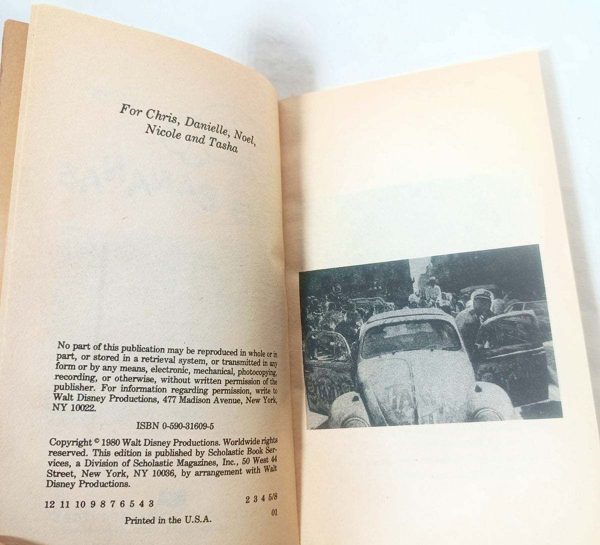 Herbie Goes Bananas Walt Disney Productions Paperback Joe Claro 1980 - TulipStuff