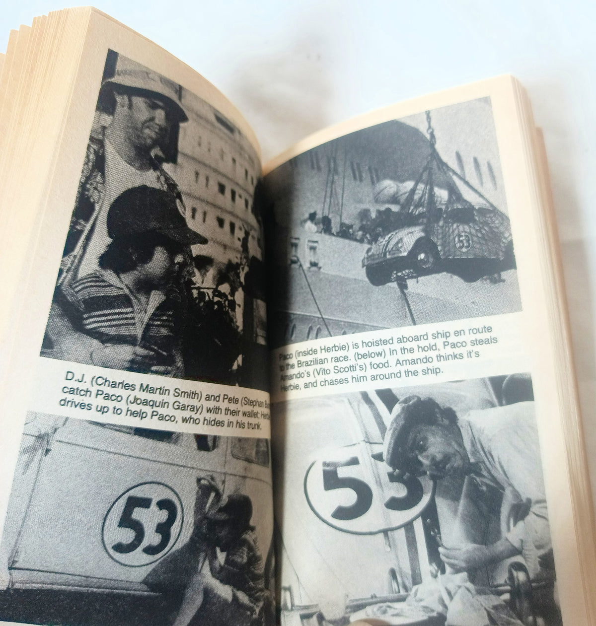 Herbie Goes Bananas Walt Disney Productions Paperback Joe Claro 1980 - TulipStuff