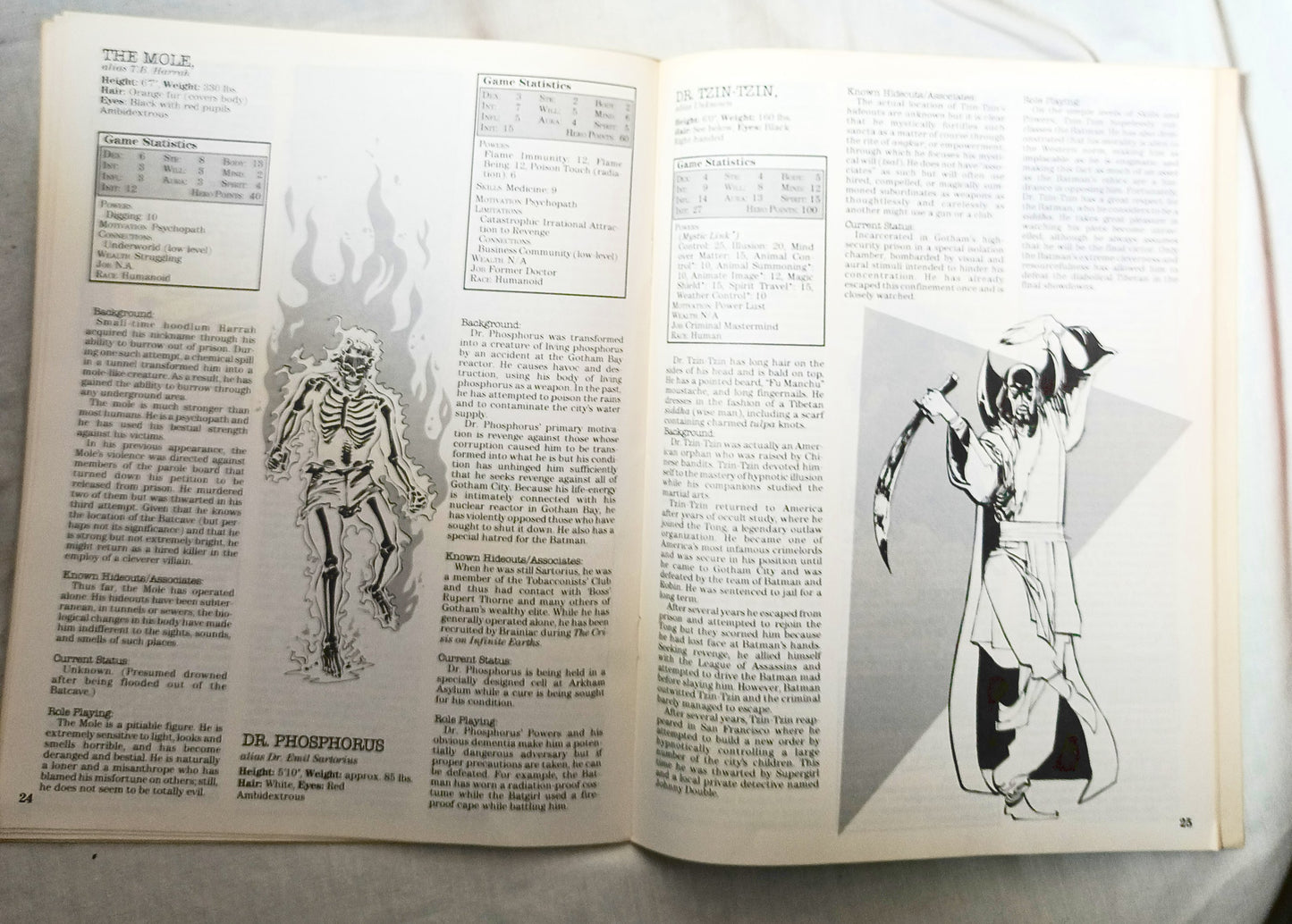 Heroes Role Playing Module – Night In Gotham RPG 1986 DC Comics - TulipStuff