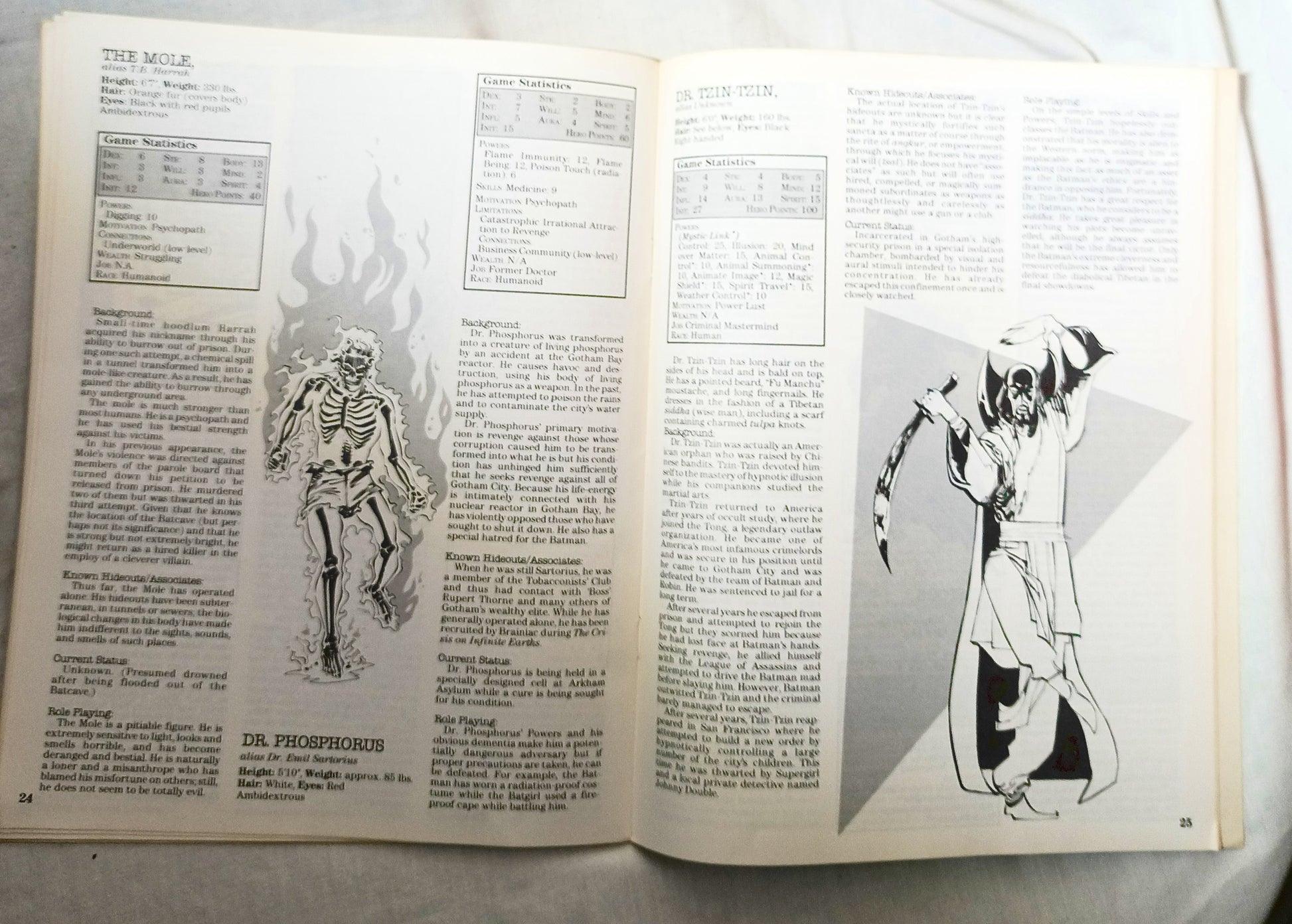 Heroes Role Playing Module – Night In Gotham RPG 1986 DC Comics - TulipStuff