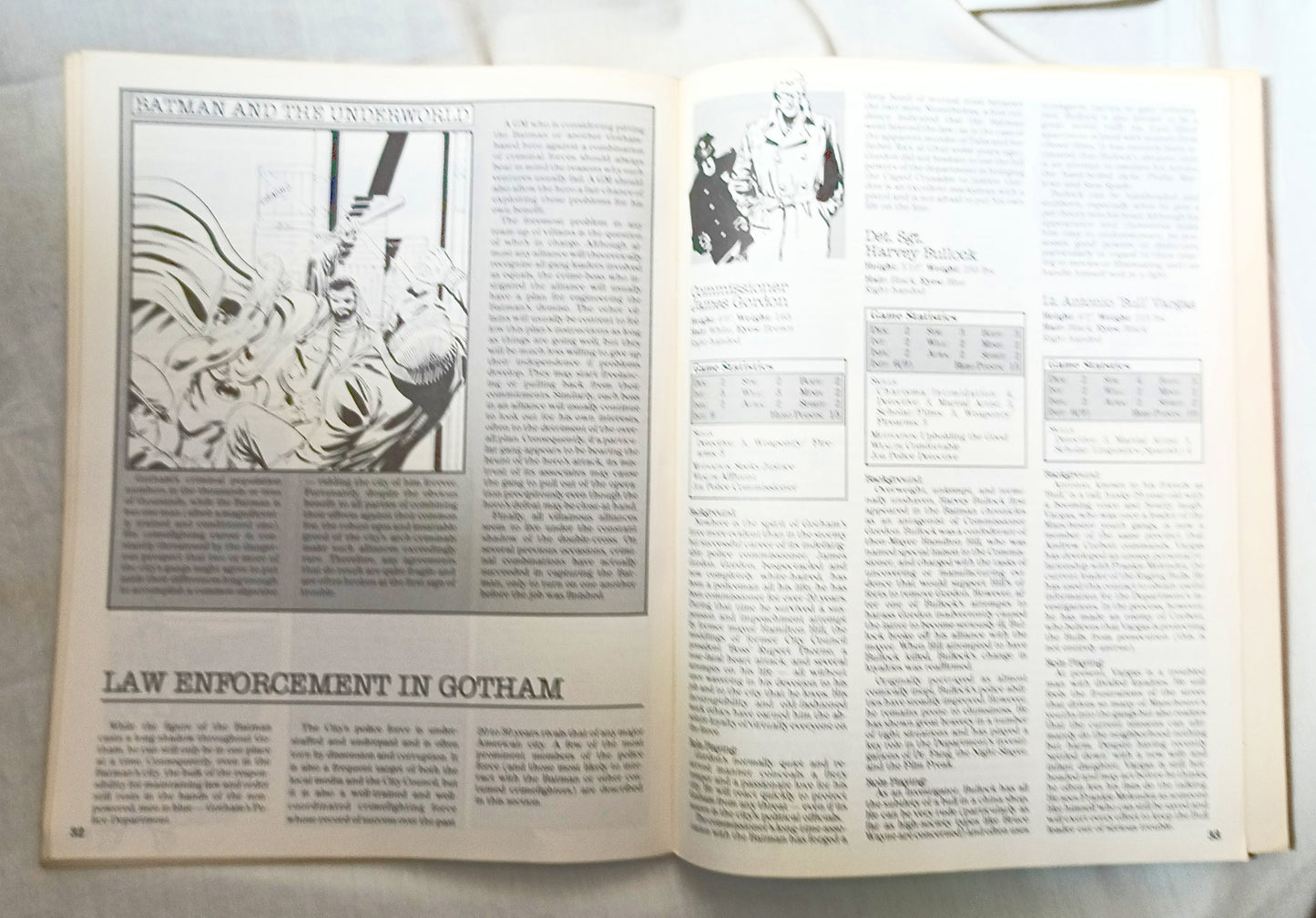 Heroes Role Playing Module – Night In Gotham RPG 1986 DC Comics - TulipStuff