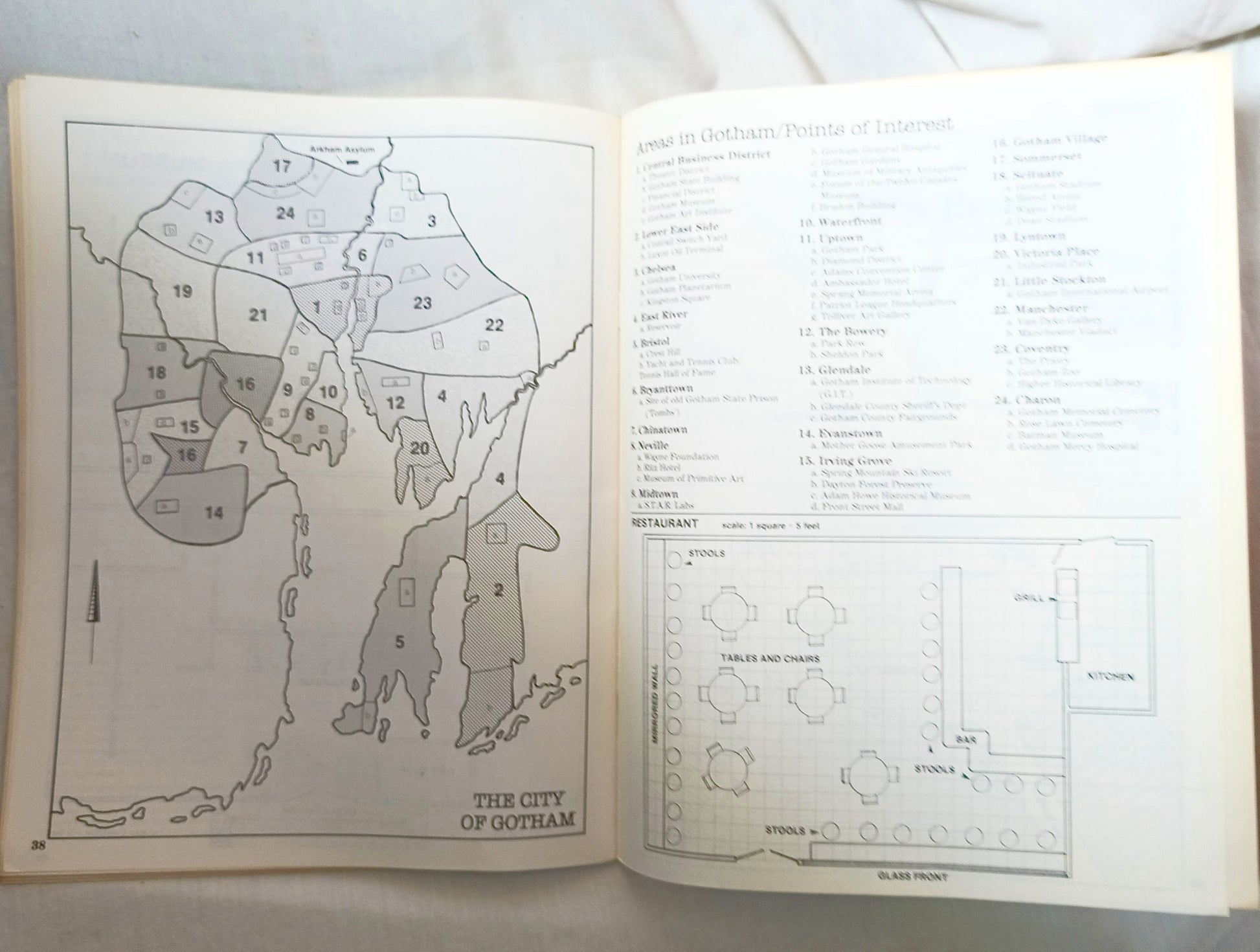 Heroes Role Playing Module – Night In Gotham RPG 1986 DC Comics - TulipStuff