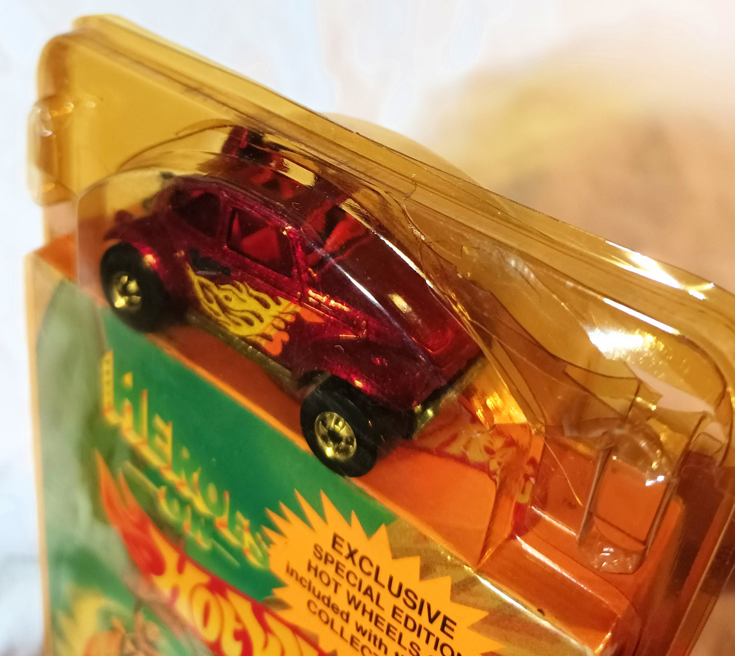 Heroes On Hot Wheels 2-Episode VHS w/ Purple VW Baja Bug Car 1991 - TulipStuff