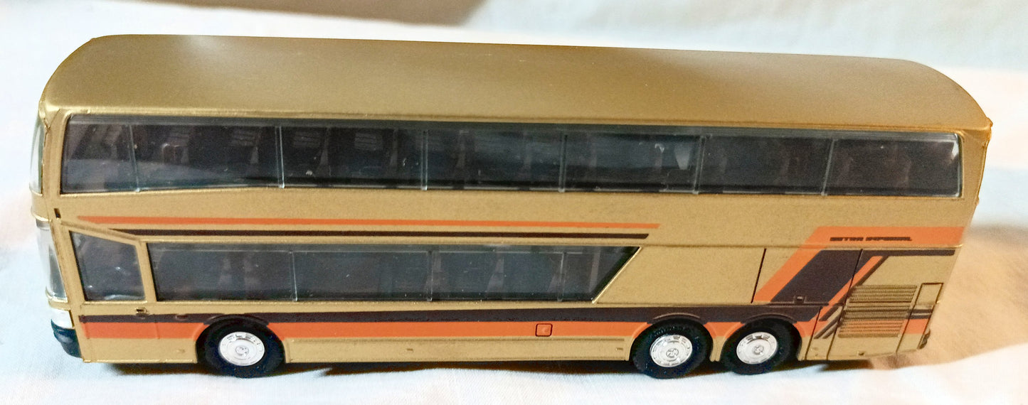 Herpa Setra Doppelstockbus S 228 DT Bus HO Scale West Germany 1987