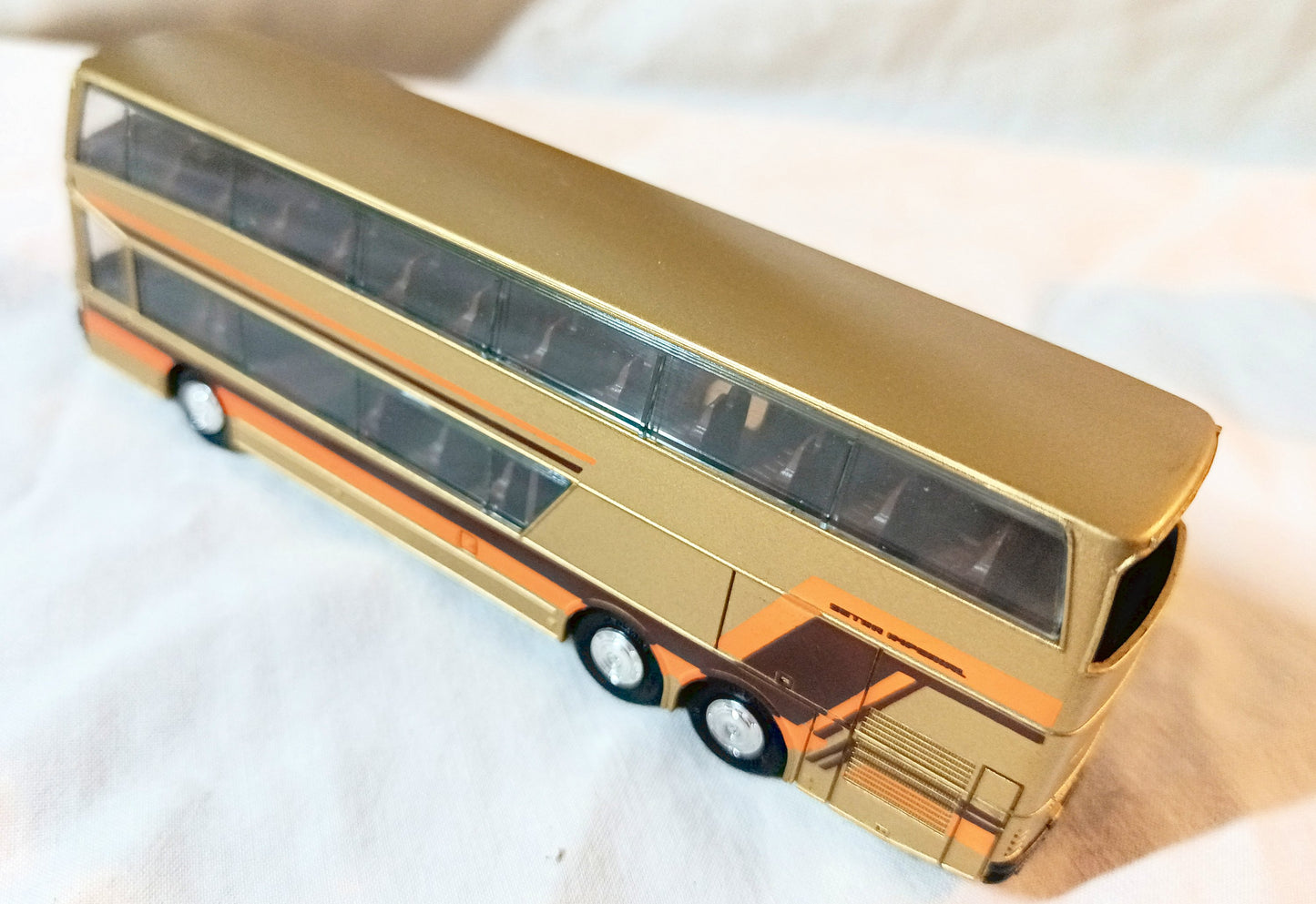Herpa Setra Doppelstockbus S 228 DT Bus HO Scale West Germany 1987