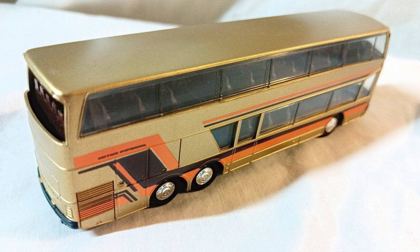 Herpa Setra Doppelstockbus S 228 DT Bus HO Scale West Germany 1987