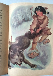 Hiawatha Marion Gridley Rand McNally Elf Book Hardcover 1962 - TulipStuff