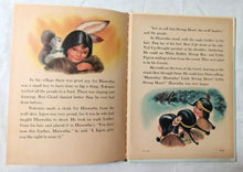 Load image into Gallery viewer, Hiawatha Marion Gridley Rand McNally Elf Book Hardcover 1962 - TulipStuff
