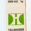 Don't Say How Say Hilton Tallahassee Florida Matchbook Cover 1970's - TulipStuff