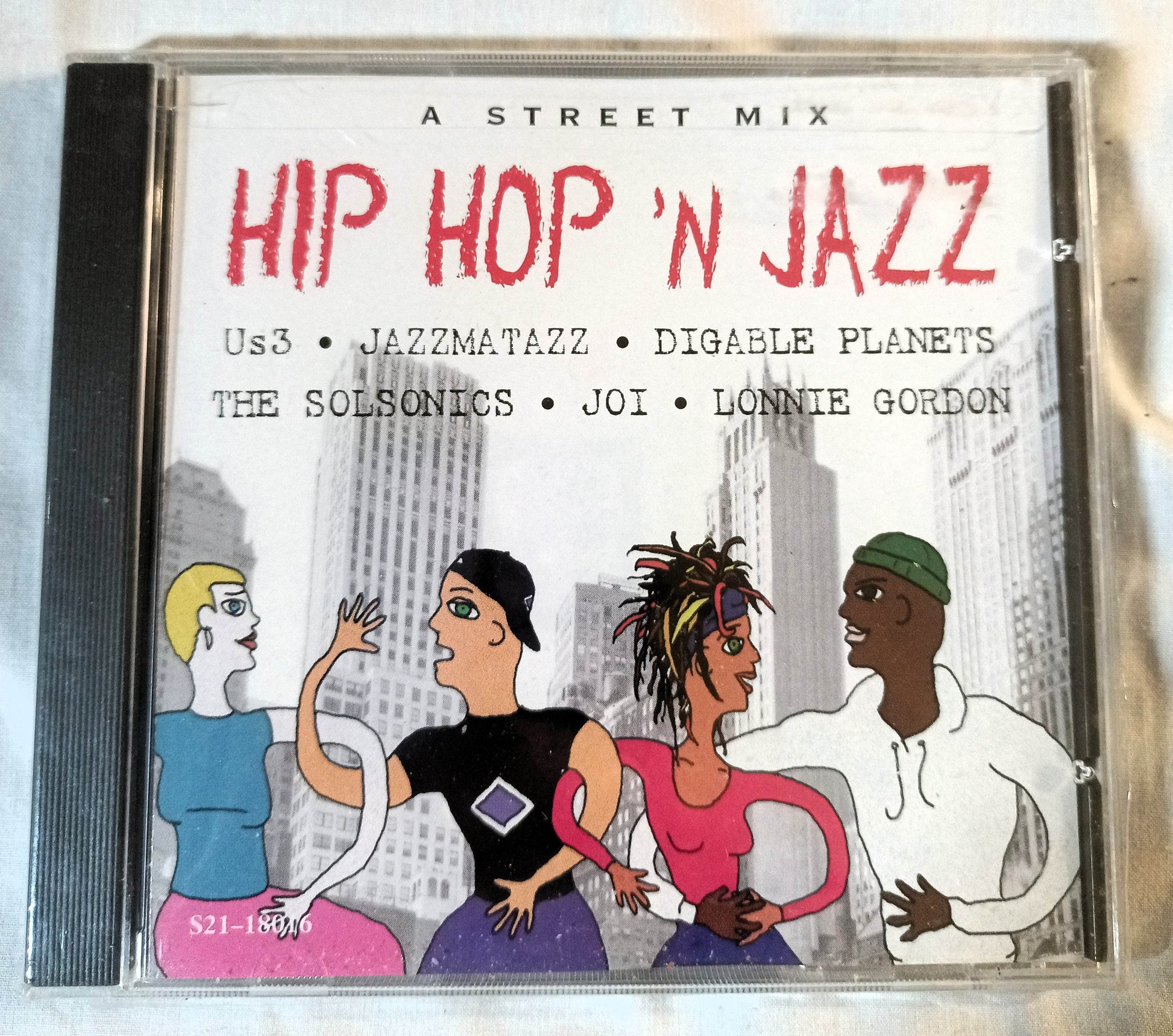 Hip Hop 'N Jazz Compilation Acid Jazz CD 1994 Digable Planets Us3 Joi - TulipStuff