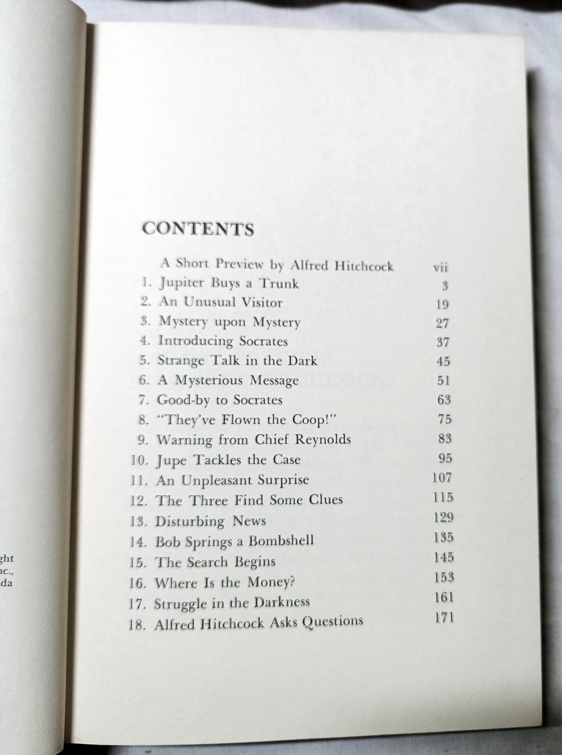 Alfred Hitchcock And The Three Investigators The Mystery Of The Talking Skull - TulipStuff