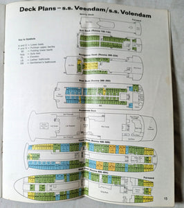 Holland America Veendam Volendam Statendam West Indies 1973 - TulipStuff