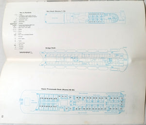 Holland America Veendam Volendam Statendam West Indies 1973 - TulipStuff