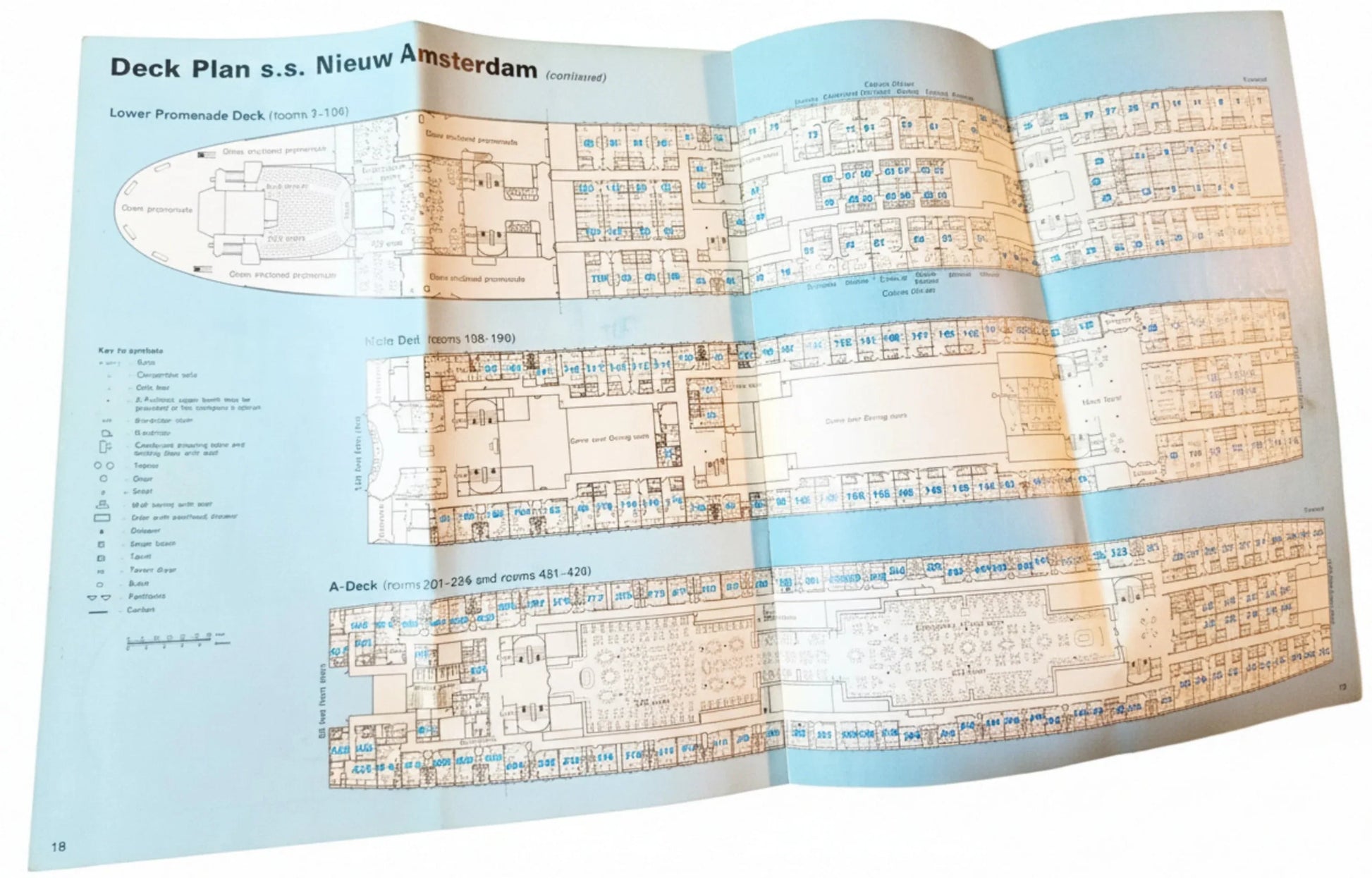 Holland America ss Nieuw Amsterdam 1972-73 West Indies Cruises Brochure - TulipStuff