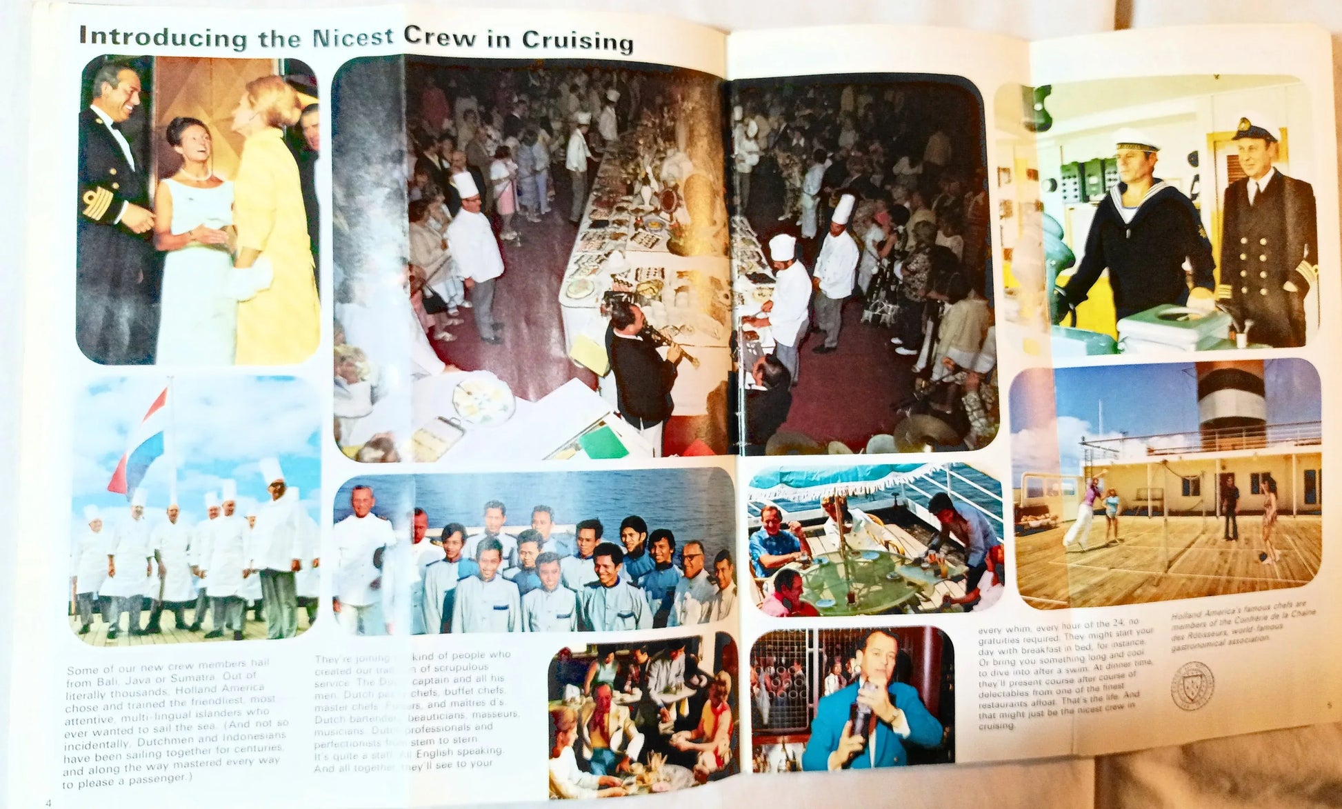 Holland America ss Nieuw Amsterdam 1972-73 West Indies Cruises Brochure - TulipStuff