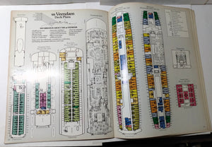 Holland America Rotterdam Veendam Volendam 1981 Caribbean Bermuda Brochure - TulipStuff