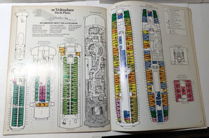 Holland America Rotterdam Veendam Volendam 1981 Caribbean Bermuda Brochure - TulipStuff