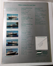 Load image into Gallery viewer, Holland America Rotterdam Veendam Volendam 1981 Caribbean Bermuda Brochure - TulipStuff
