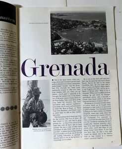 Holland America Cruises Islands In The Sun Onboard Magazine Rotterdam Nieuw Amsterdam Statendam 1973 - TulipStuff