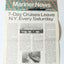 Holland America Cruises Mariner News Newsletter Issue No. 1 March 1974 - TulipStuff