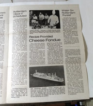 Load image into Gallery viewer, Holland America Cruises Mariner News Newsletter Issue No. 1 March 1974 - TulipStuff
